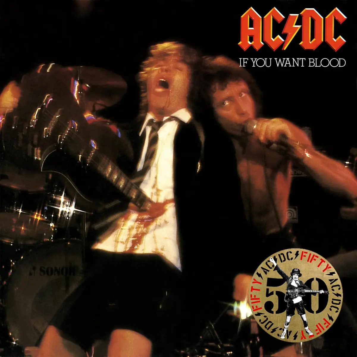 Ac/Dc/If You Want Blood You've Got It (50Th Anniversary Gold Vinyl) [Lp] 1