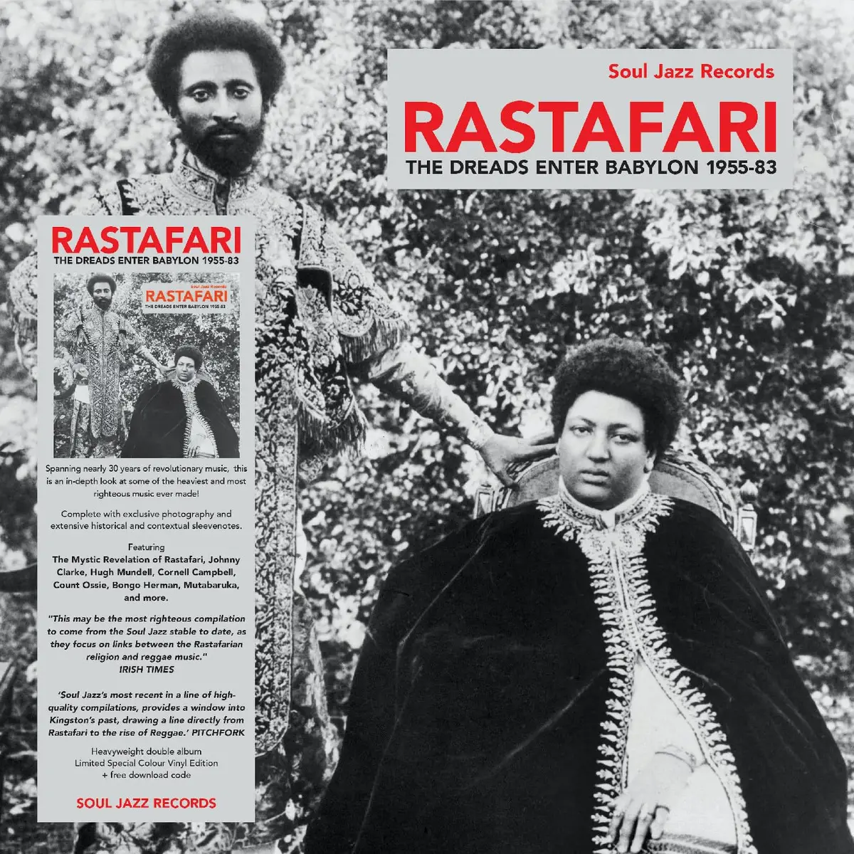 Various Artists/Soul Jazz Records Presents Rastafari - The Dreads Enter Babylon (Blue Vinyl) [Lp] 1