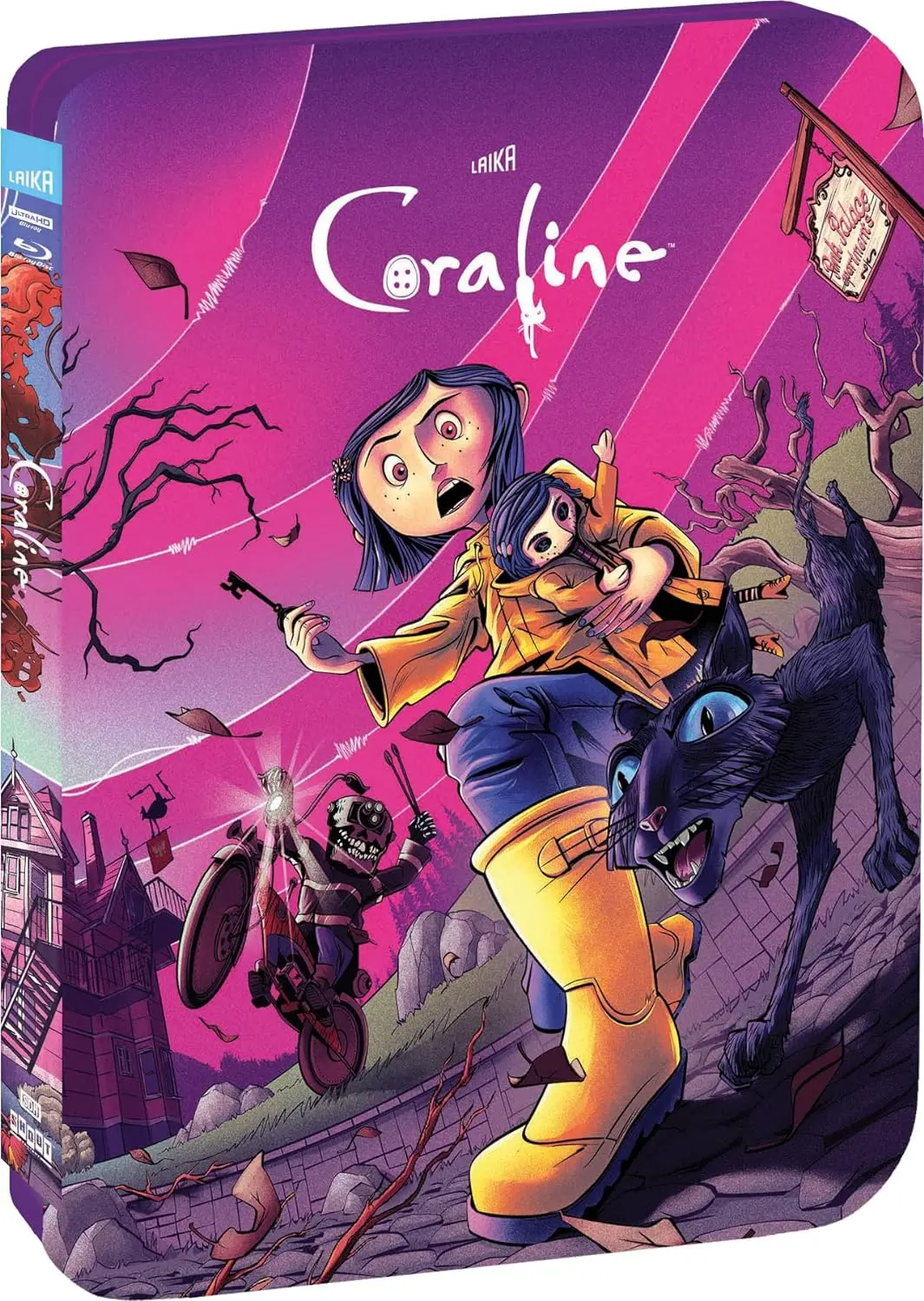 Coraline (Limited Edition Steelbook 4K-Uhd) [Bluray] 1