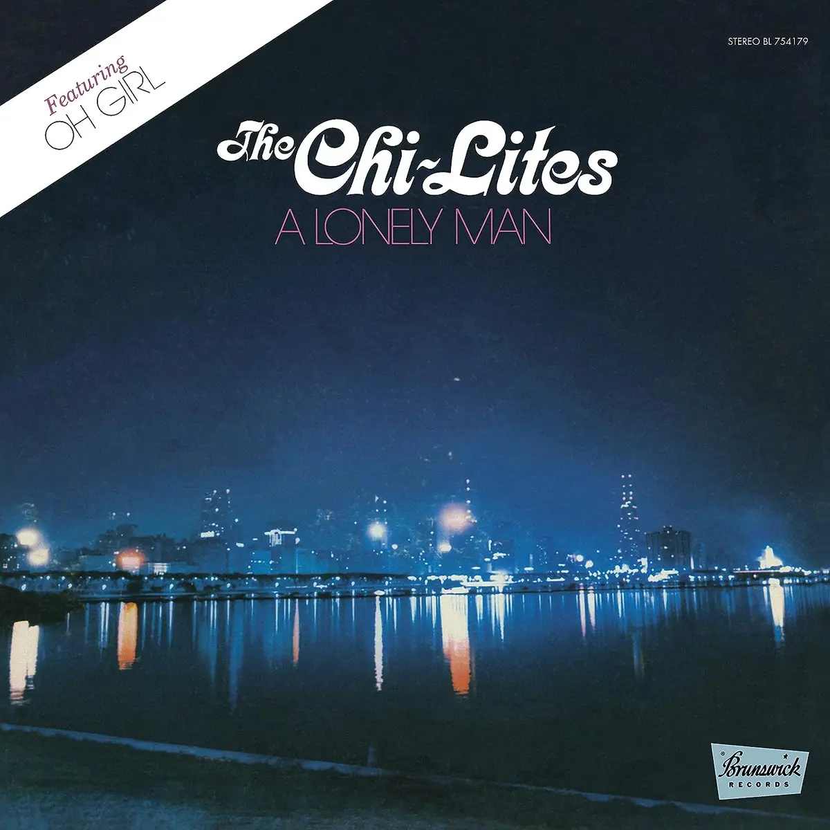 Chi-Lites/A Lonely Man (Transparent Blue Vinyl) [Lp] 1