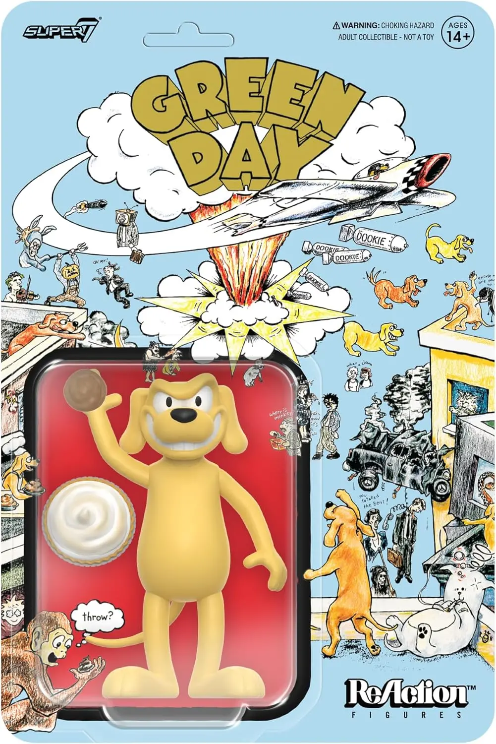 Green Day Dookie Dog - Reaction Figure [Toy] 1