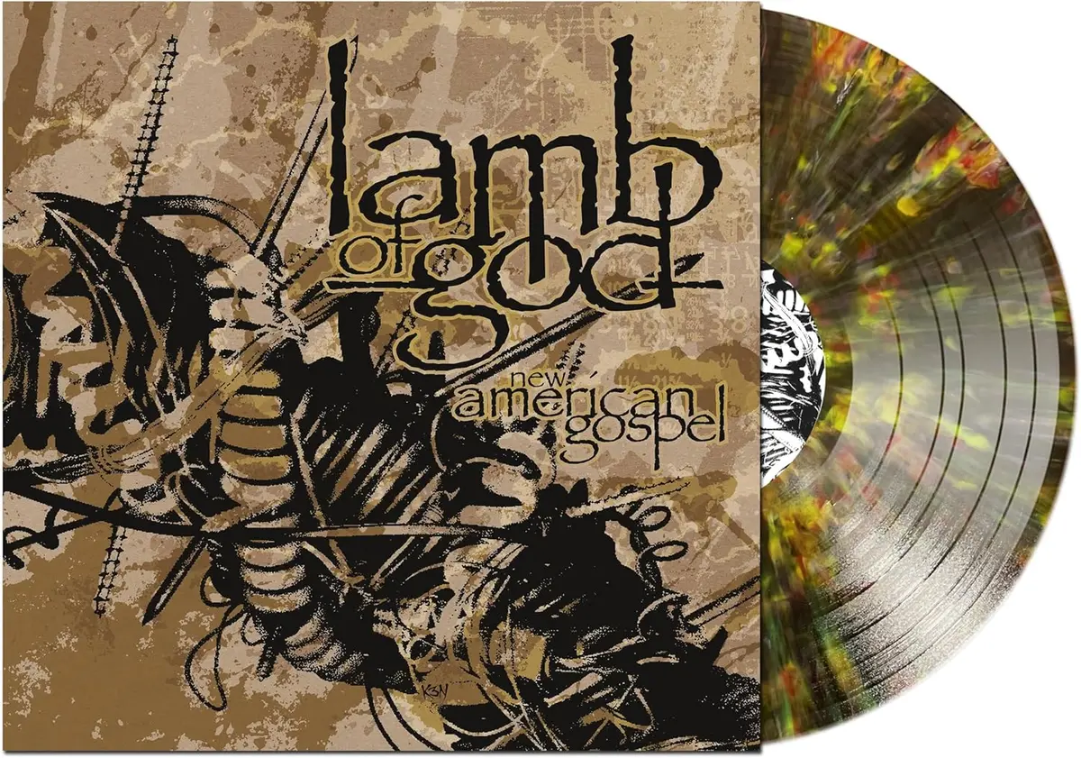Lamb Of God/New American Gospel (Clear Black With White & Gold Vinyl) [Lp] 1