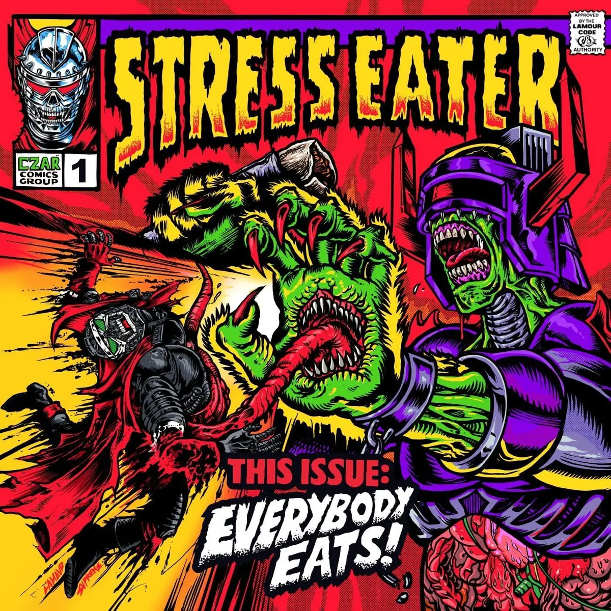 Stress Eater (Czarface & Kool Keith)/Everybody Eats! [Cassette] 1