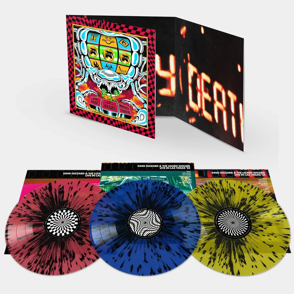 King Gizzard And The Lizard Wizard/Live In Las Vegas '24 (3Lp Splatter Vinyl) [Lp] 1