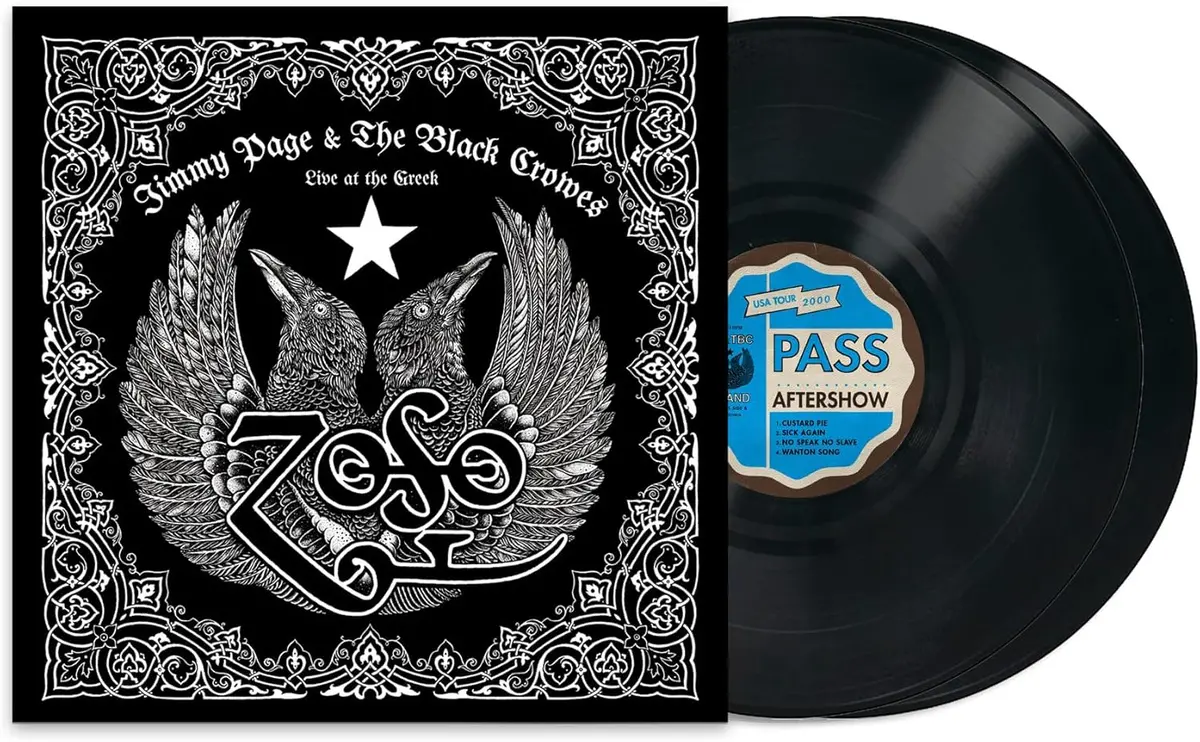 Page, Jimmy & The Black Crowes/Live At The Greek (Black Vinyl) [Lp] 1