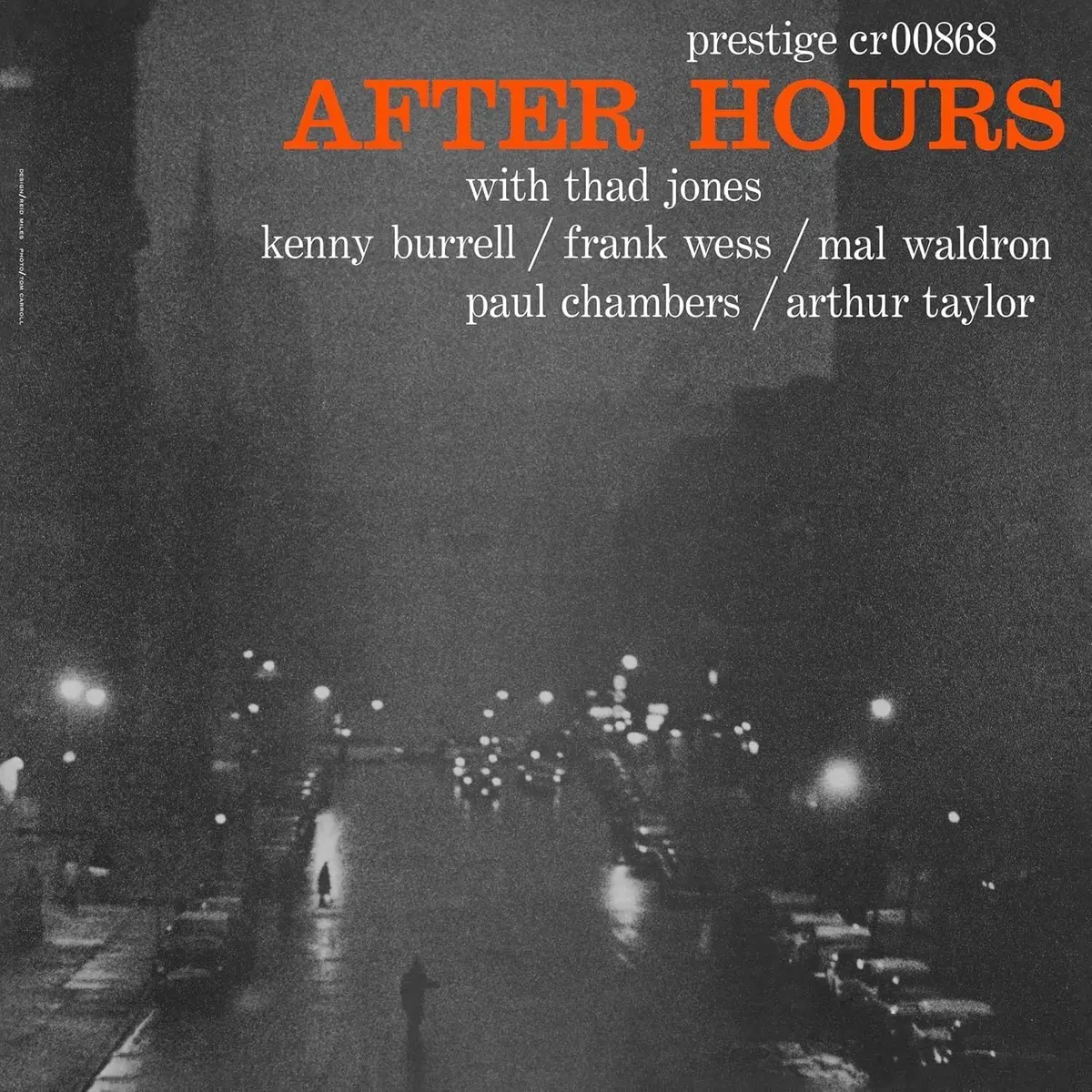 Jones, Thad/Wess, Frank/Burrell, Kenny/Waldron, Mal/After Hours (Original Jazz Classics Series) [Lp] 1