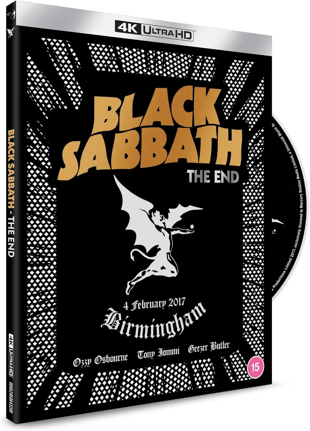 Black Sabbath/The End (4K-Uhd) [Bluray] 1