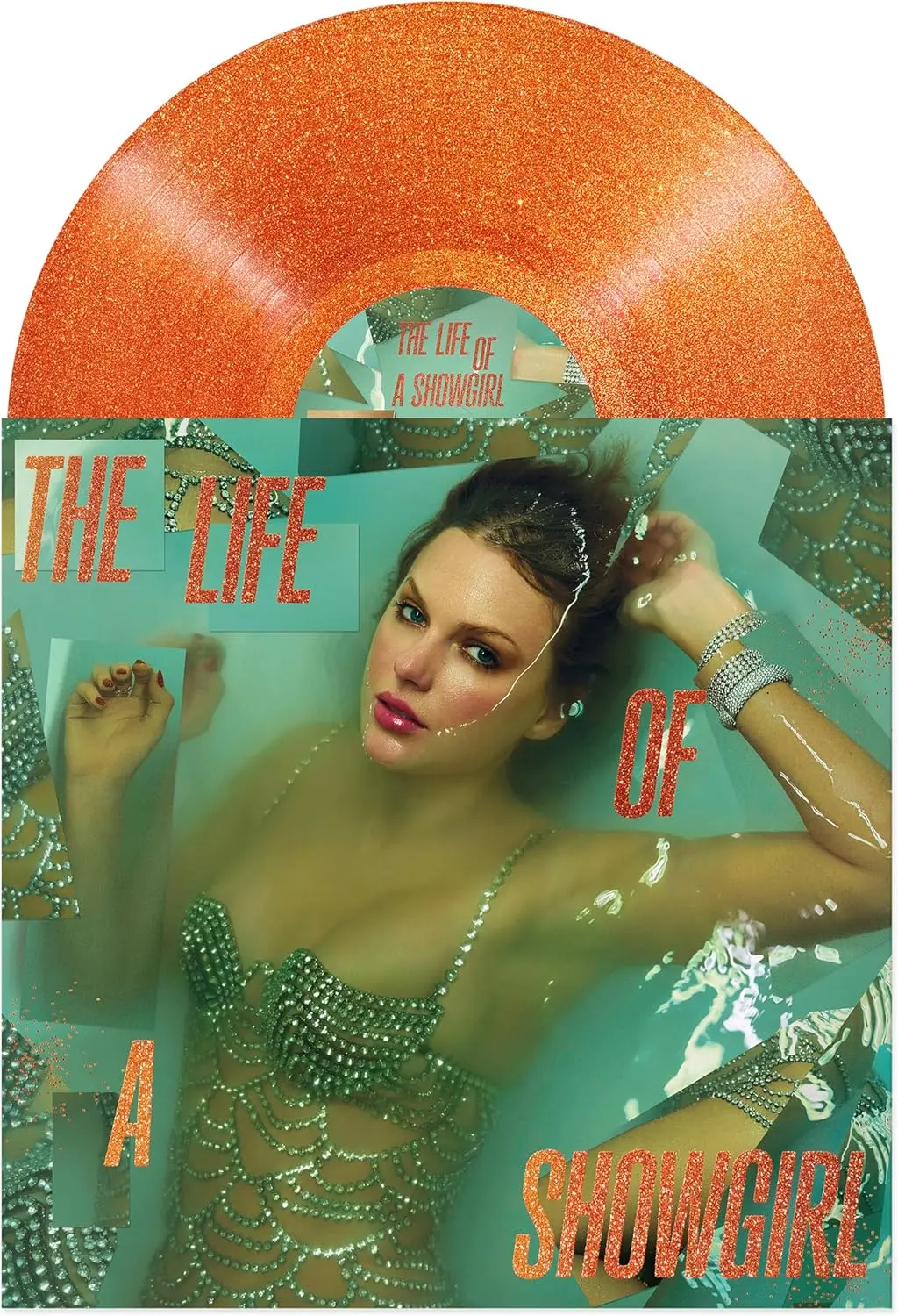 Swift, Taylor/The Life Of A Showgirl (Portofino Orange Glitter Vinyl) [Lp] 1