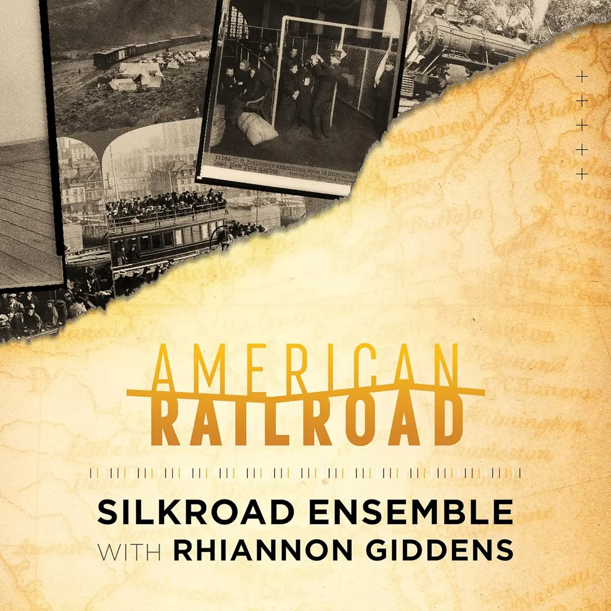 Silkroad Ensemble & Rhiannon Giddens/American Railroad [Cd] 1