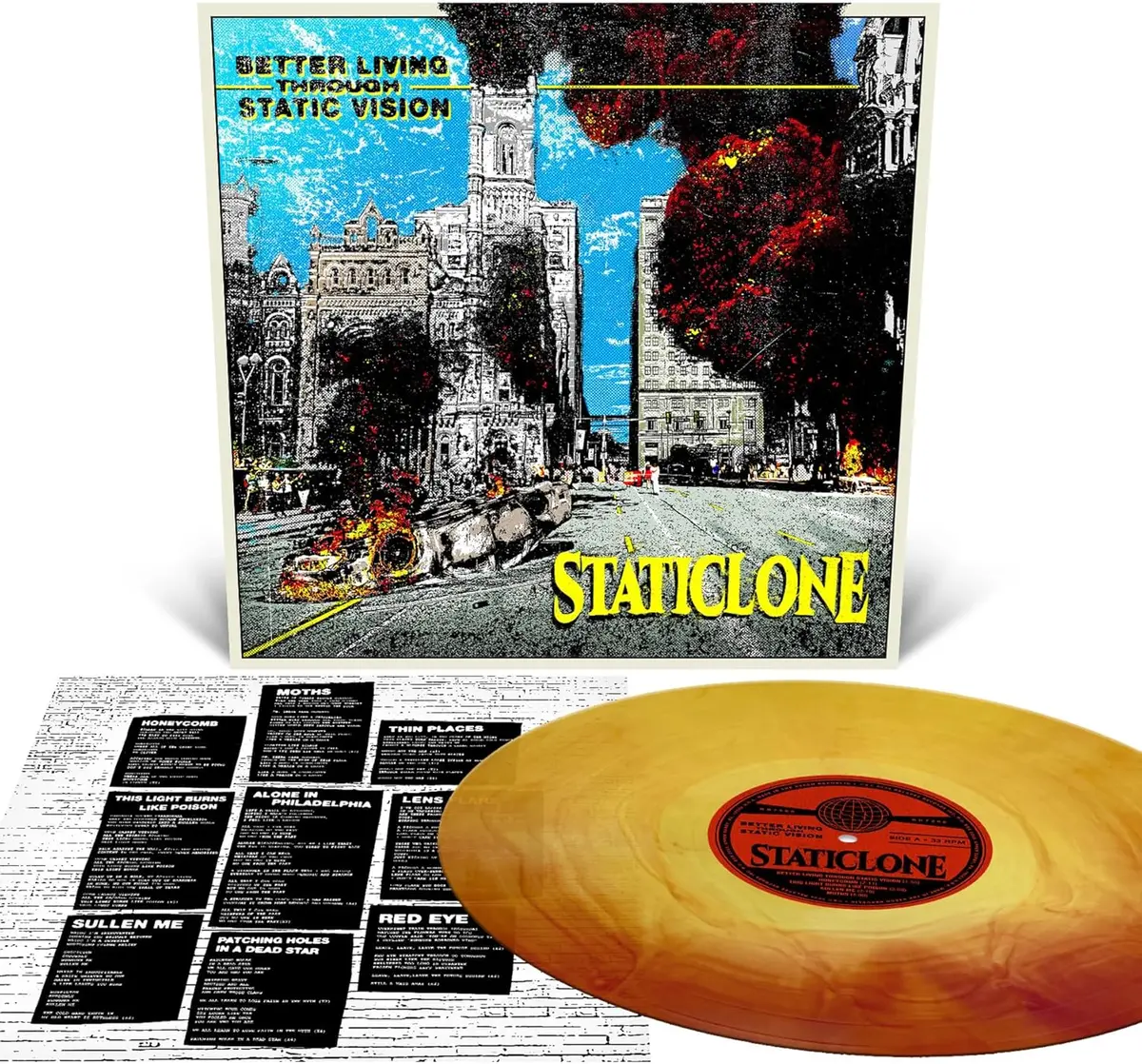 Staticlone/Better Living Through Static Vision (Galaxy Vinyl) [Lp] 1