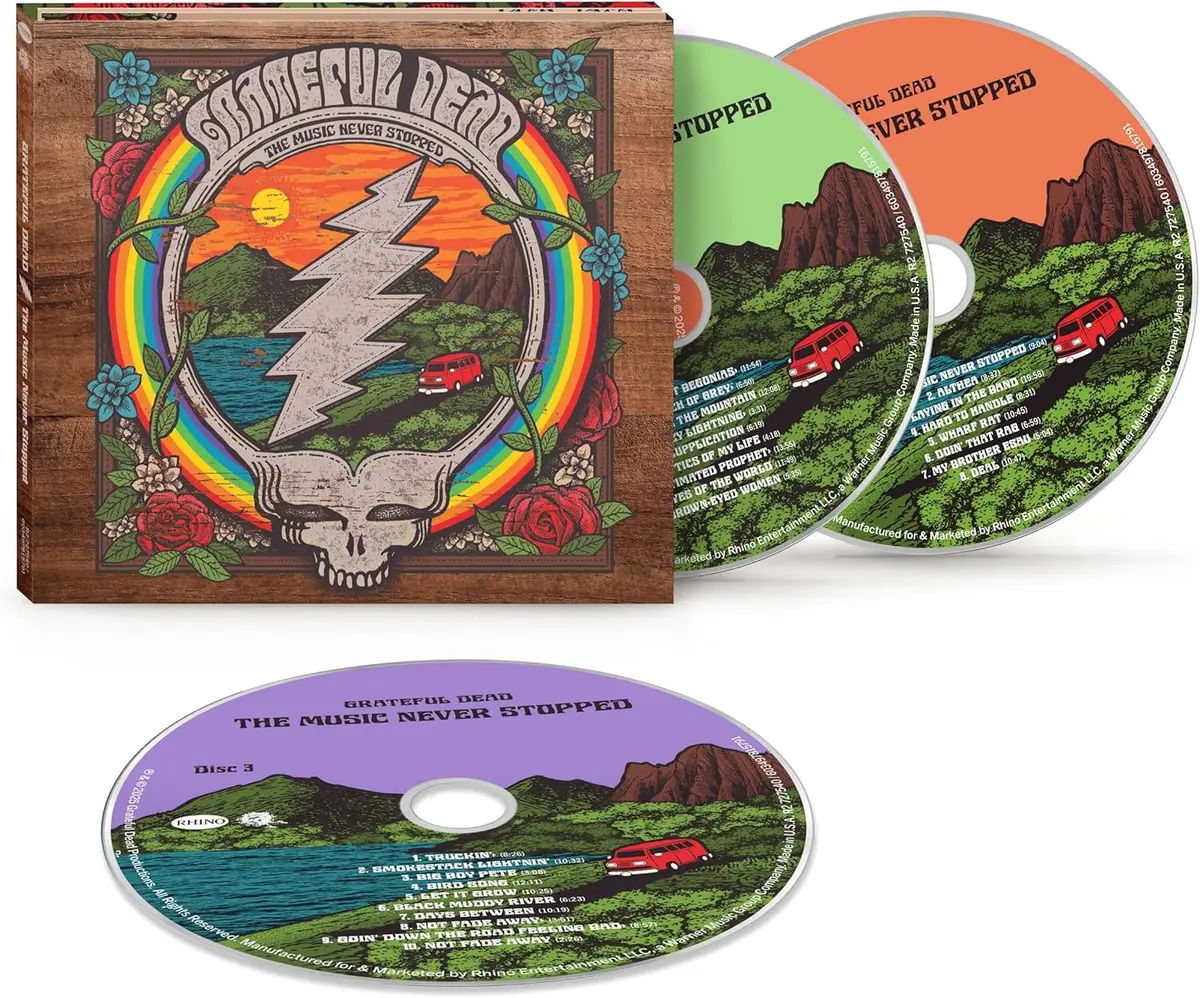 Grateful Dead/The Music Never Stopped: Live (3Cd) [Cd] 1