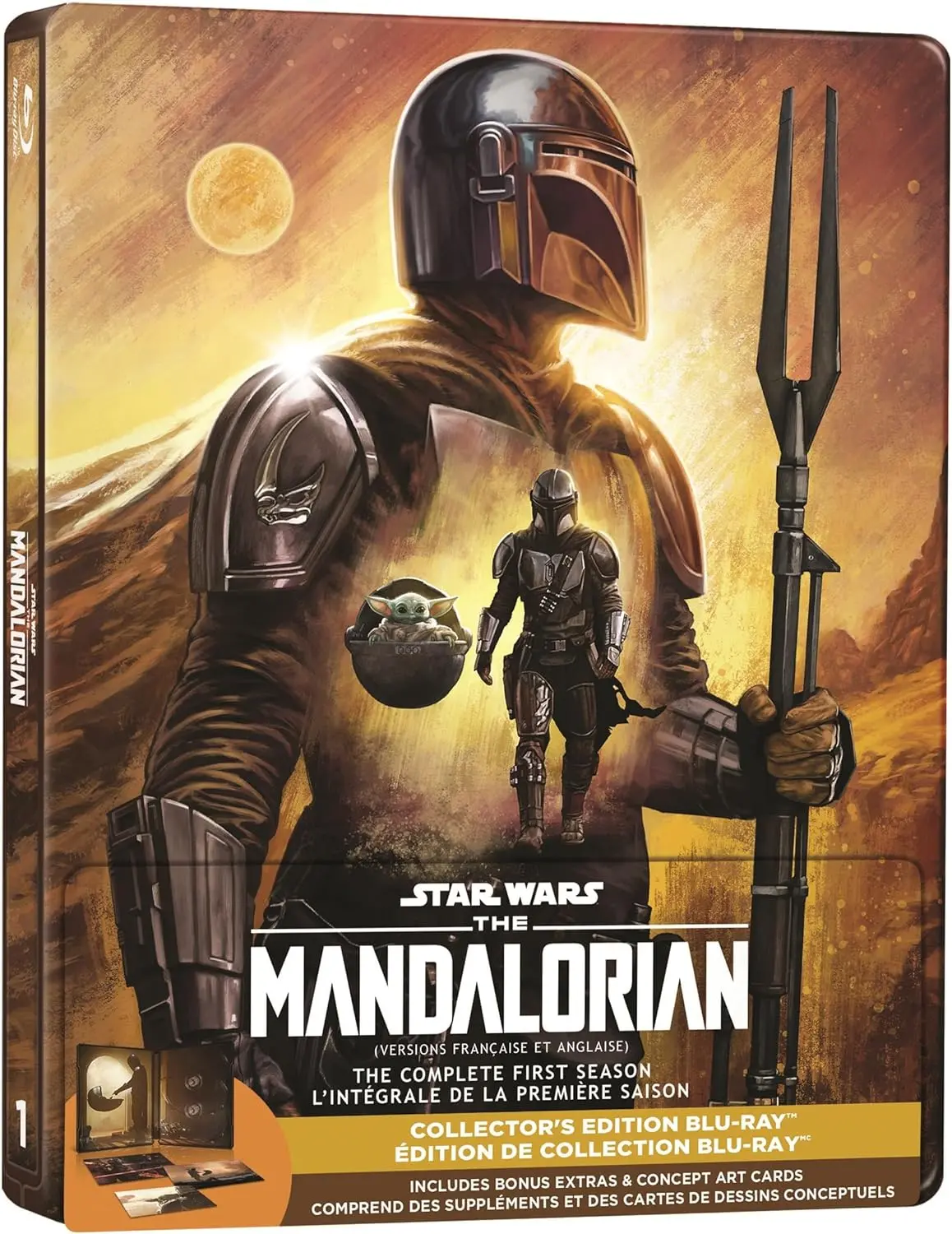 Star Wars/Mandalorian, The - Season 1 (Limited Steelbook) [Bluray] 1