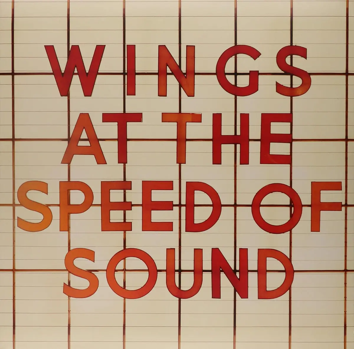 Mccartney, Paul & Wings/At The Speed Of Sound (Limited Orange Vinyl) [Lp] 1