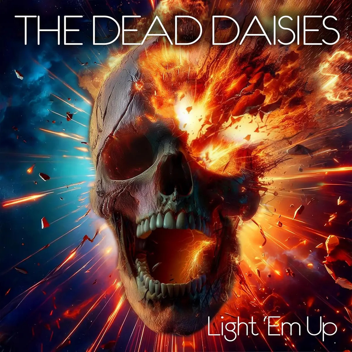 Dead Daisies/Light 'Em Up (Orange/Red Marbled Vinyl) [Lp] 1