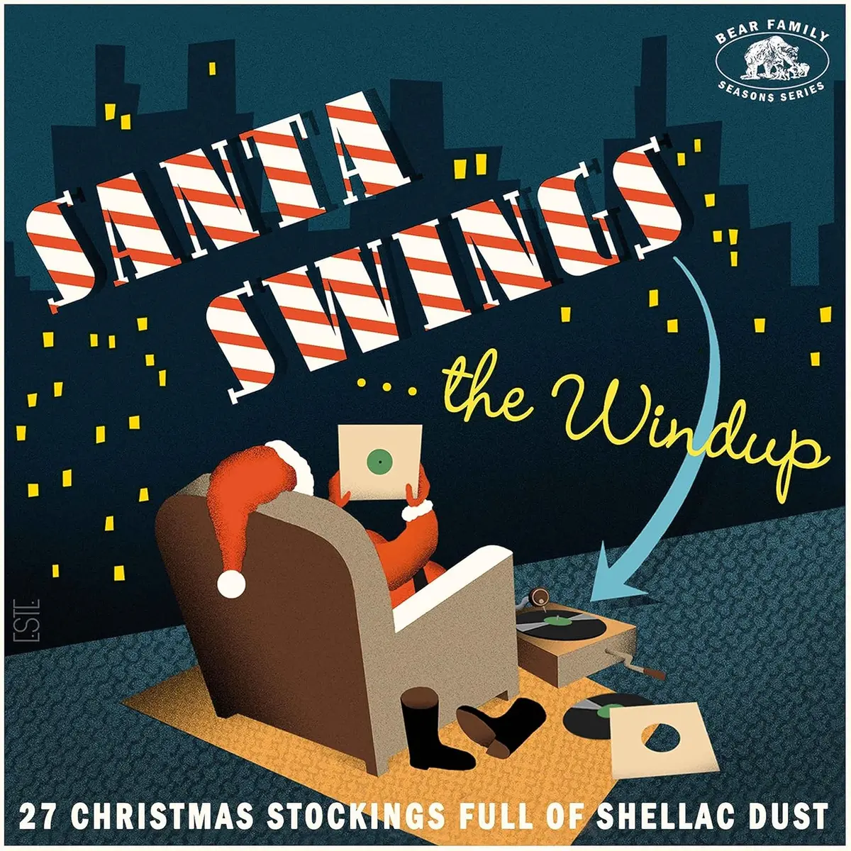 Various Artists/Santa Swings...The Windup: 27 Christmas Stockings Full Of Shellac Dust [Cd] 1