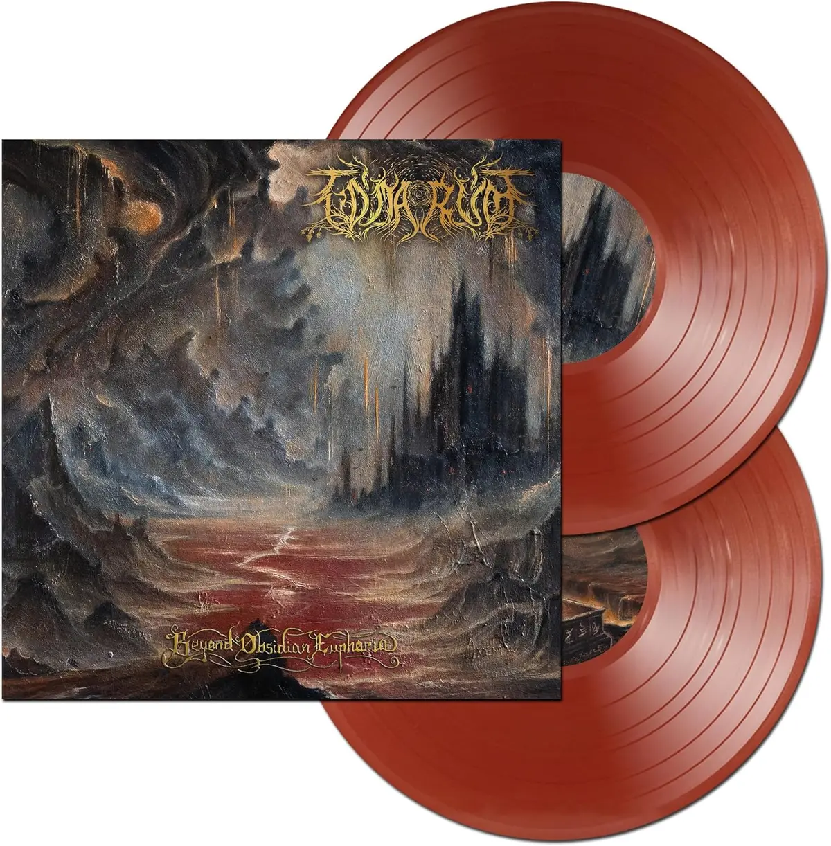 Tomarum/Beyond Obsidian Euphoria (Opaque Maroon Vinyl) [Lp] 1