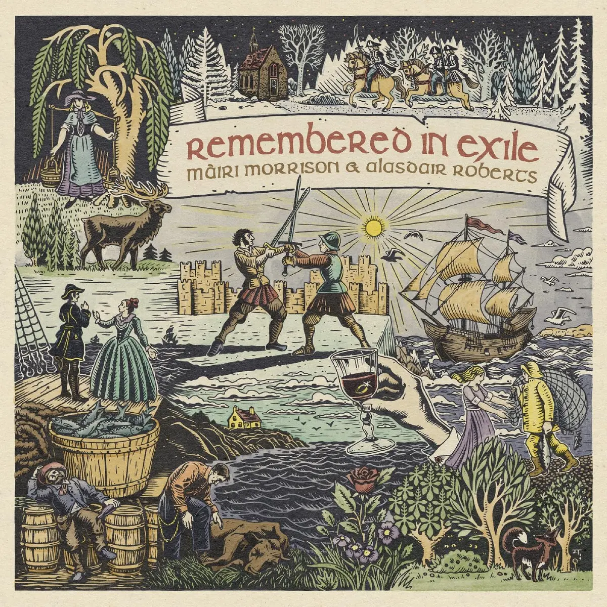 Morrison, Mairi & Alasdair Roberts/Remembered In Exile: Songs And Ballads From Nova Scotia [Lp] 1