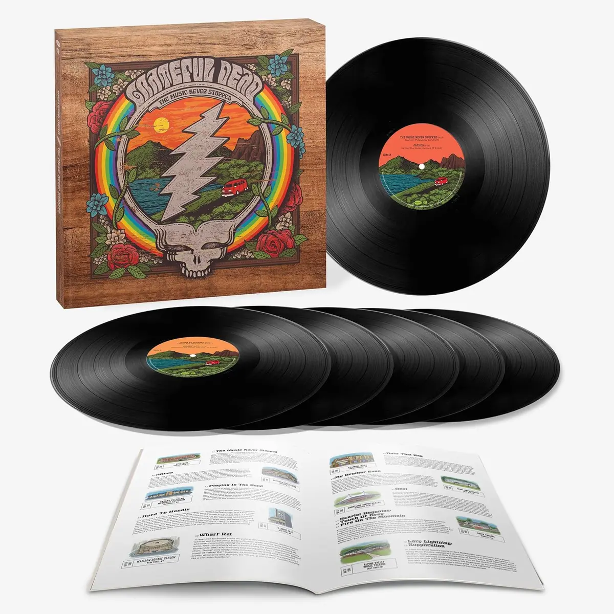 Grateful Dead/The Music Never Stopped: Live (6Lp Box) [Lp] 1
