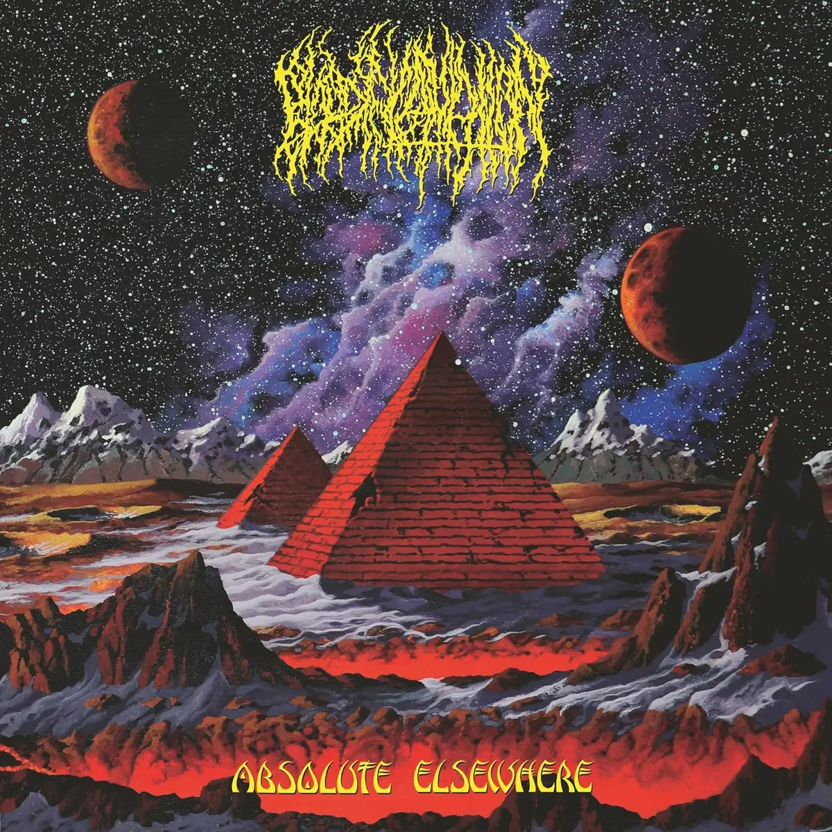 Blood Incantation/Absolute Elsewhere (Limited Transparent Sun Yellow Vinyl) [Lp] 1
