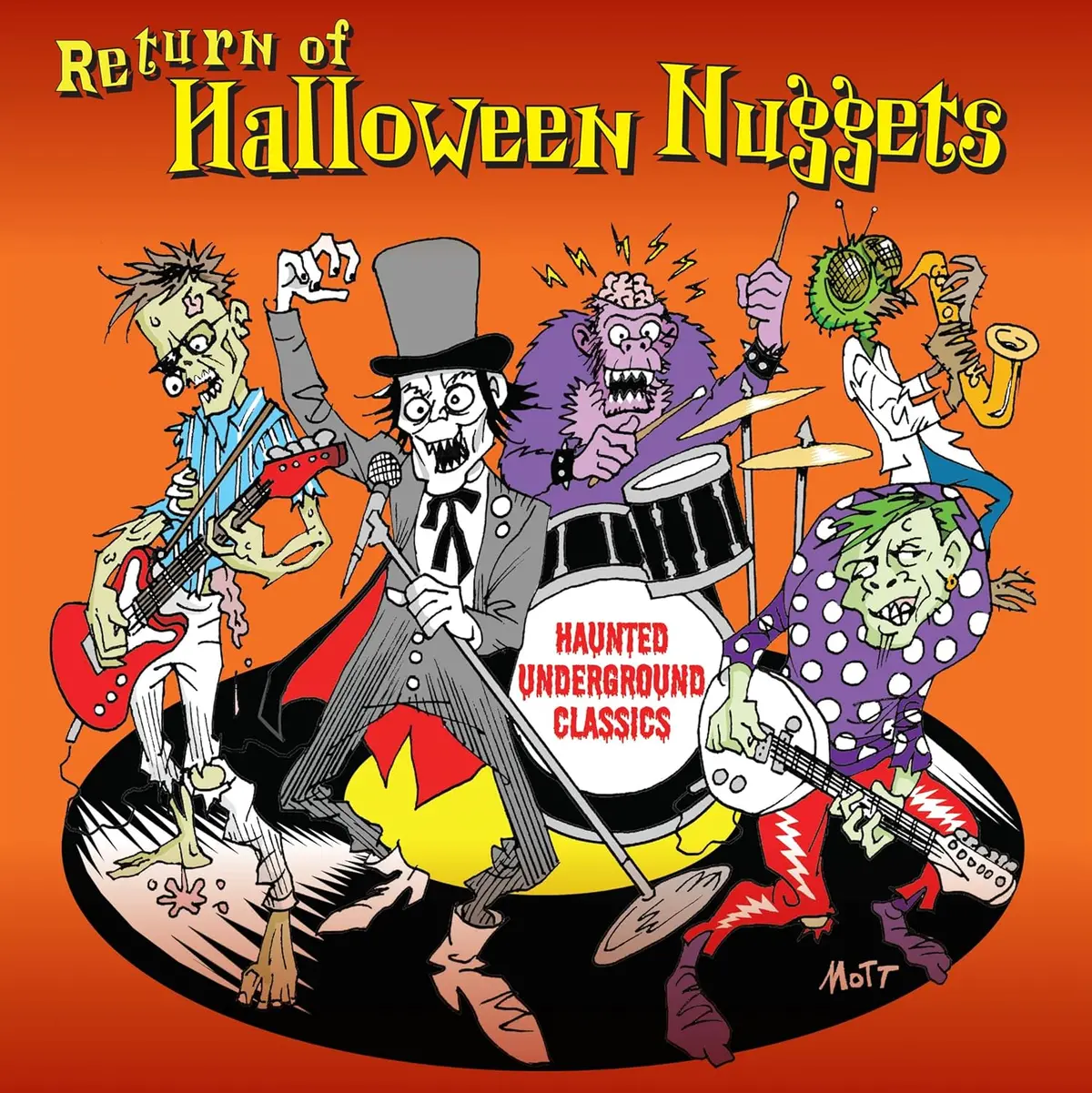 Various Artists/The Return Of Halloween Nuggets (Orange & Black Splatter Vinyl) [Lp] 1