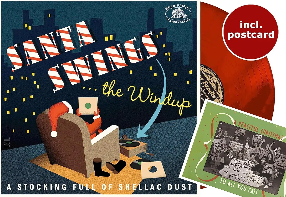 Various Artists/Santa Swings...The Windup: A Stocking Full Of Shellac Dust [Lp] 1