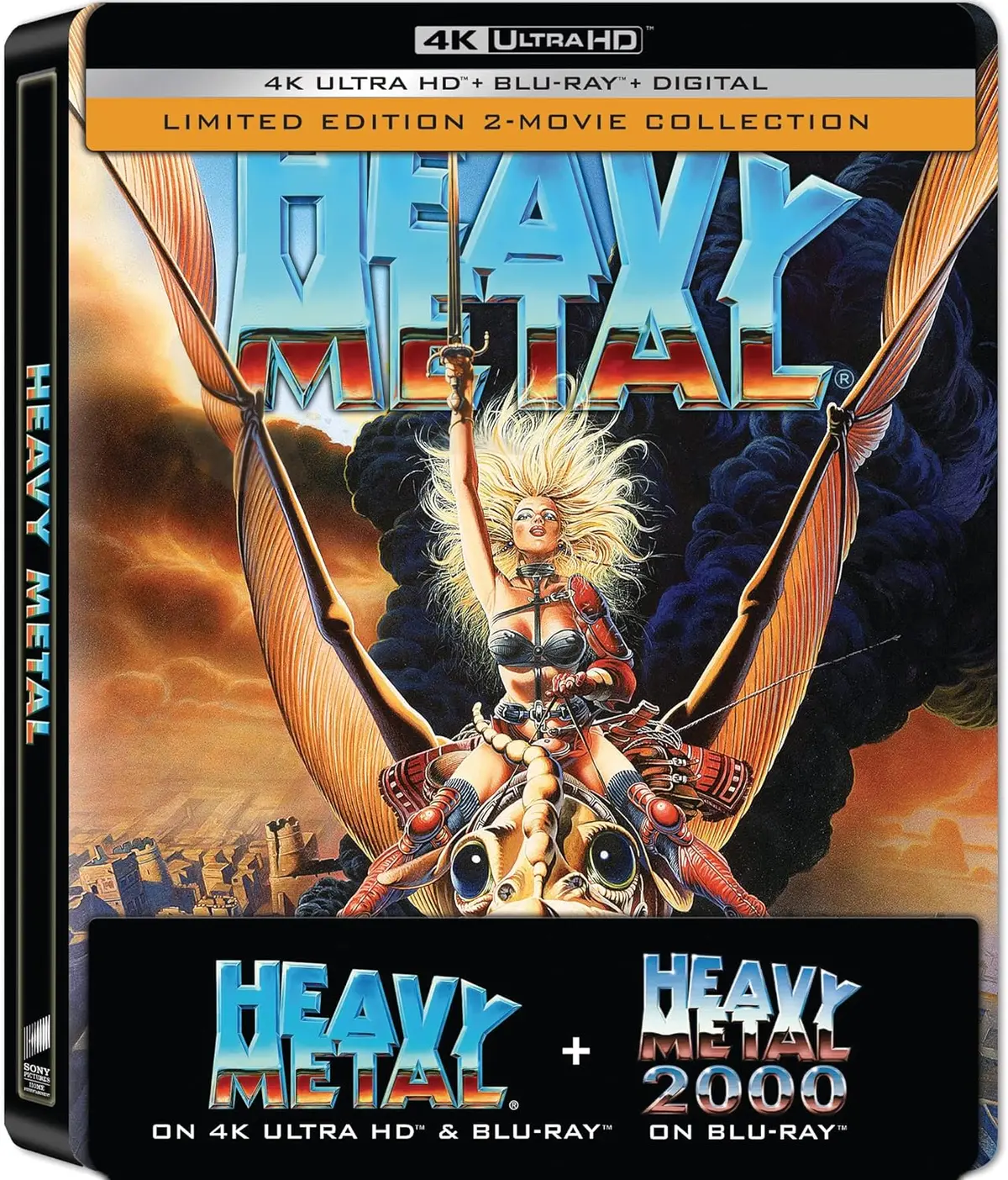 Heavy Metal & Heavy Metal 2000 (4K-Uhd Steelbook) [Bluray] 1