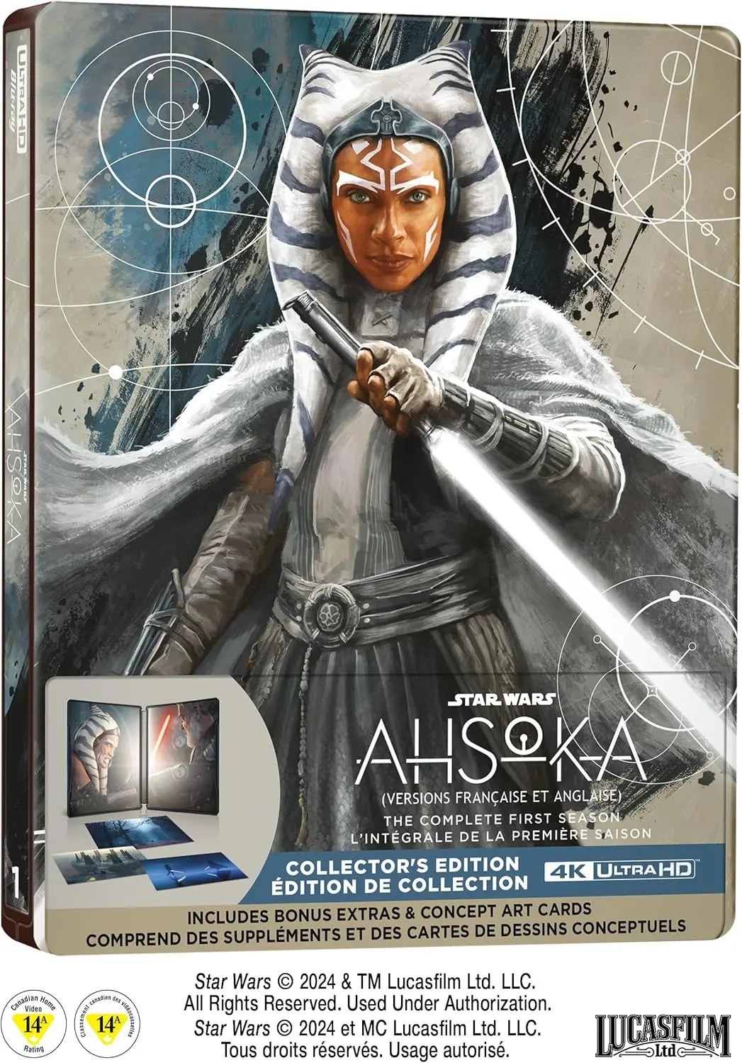 Star Wars/Ahsoka Season 1 (Limited Steelbook) [Bluray] 1