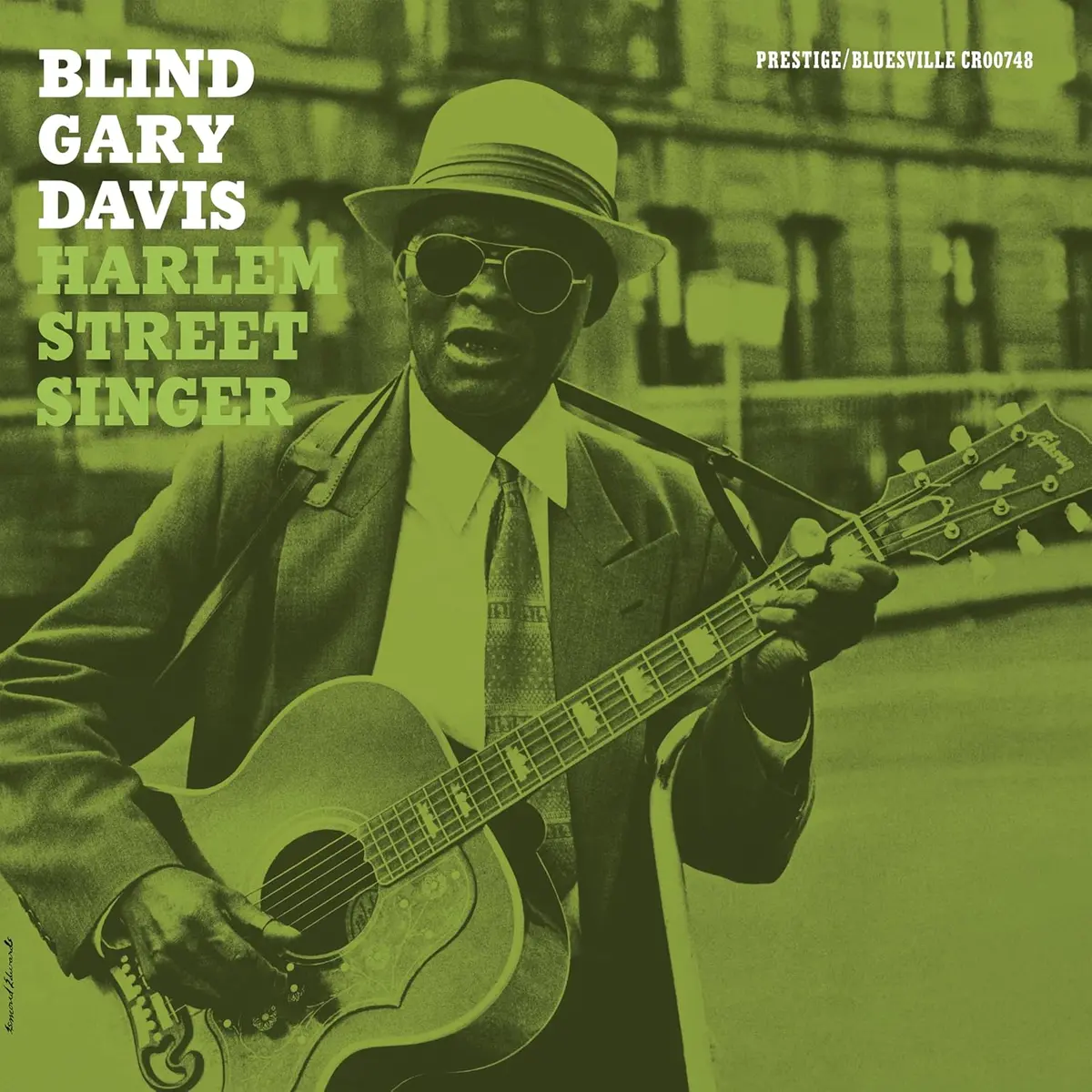 Davis, Blind Gary/Harlem Street Singer (Bluesville Acoustic Sounds Series) [Lp] 1
