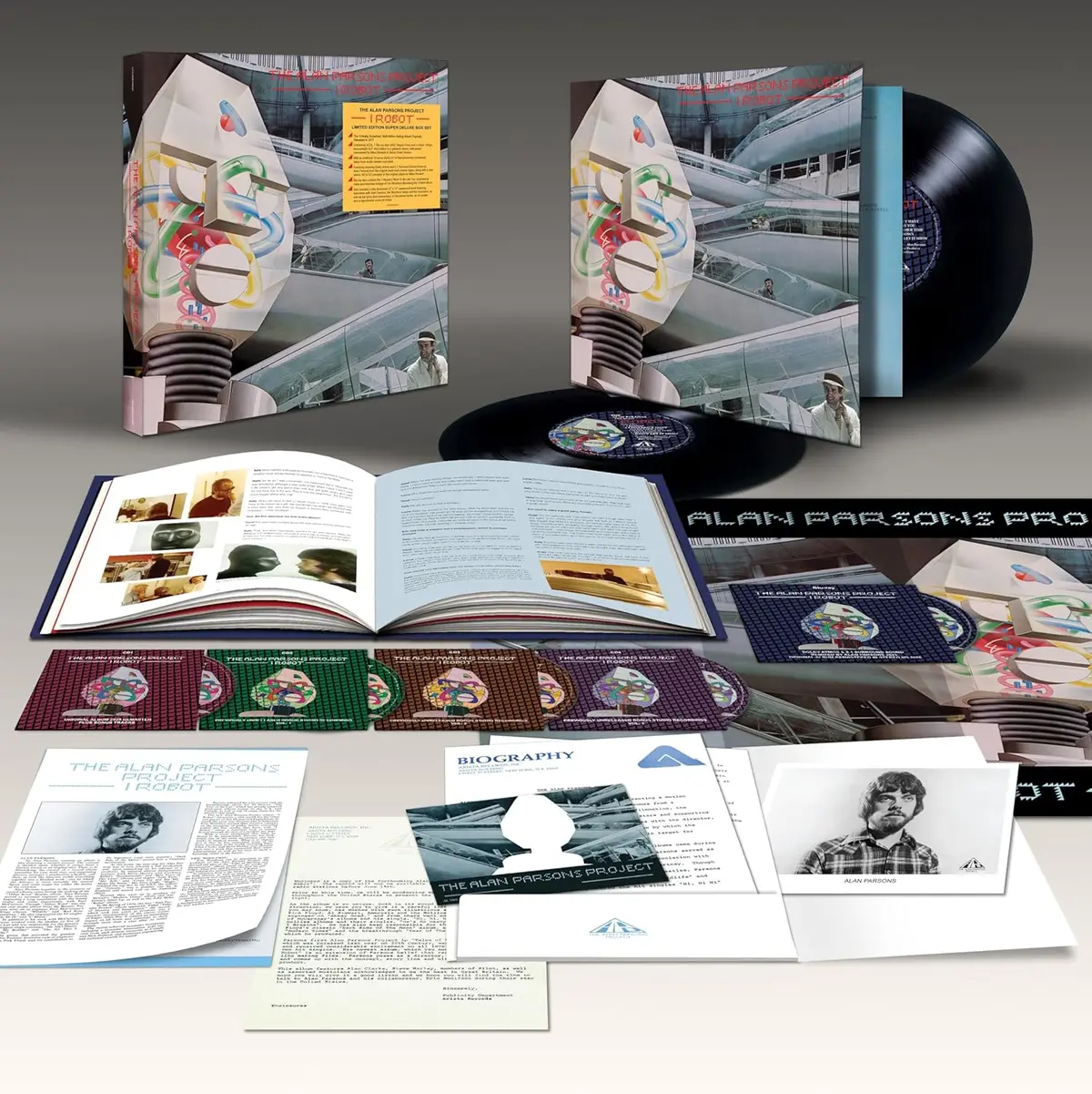 Alan Parsons Project/I Robot (Super Deluxe 4Cd/2Lp/Bluray) [Lp] 1