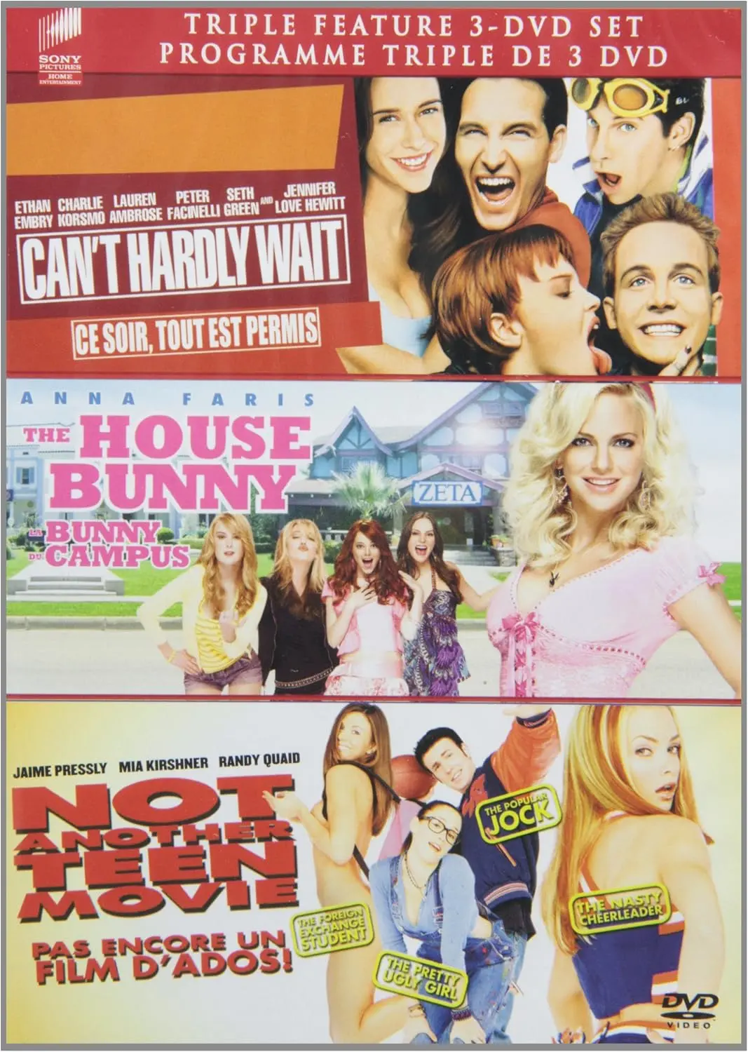 Can't Hardly Wait/House Bunny, The/Not Another Tee [Dvd] 1