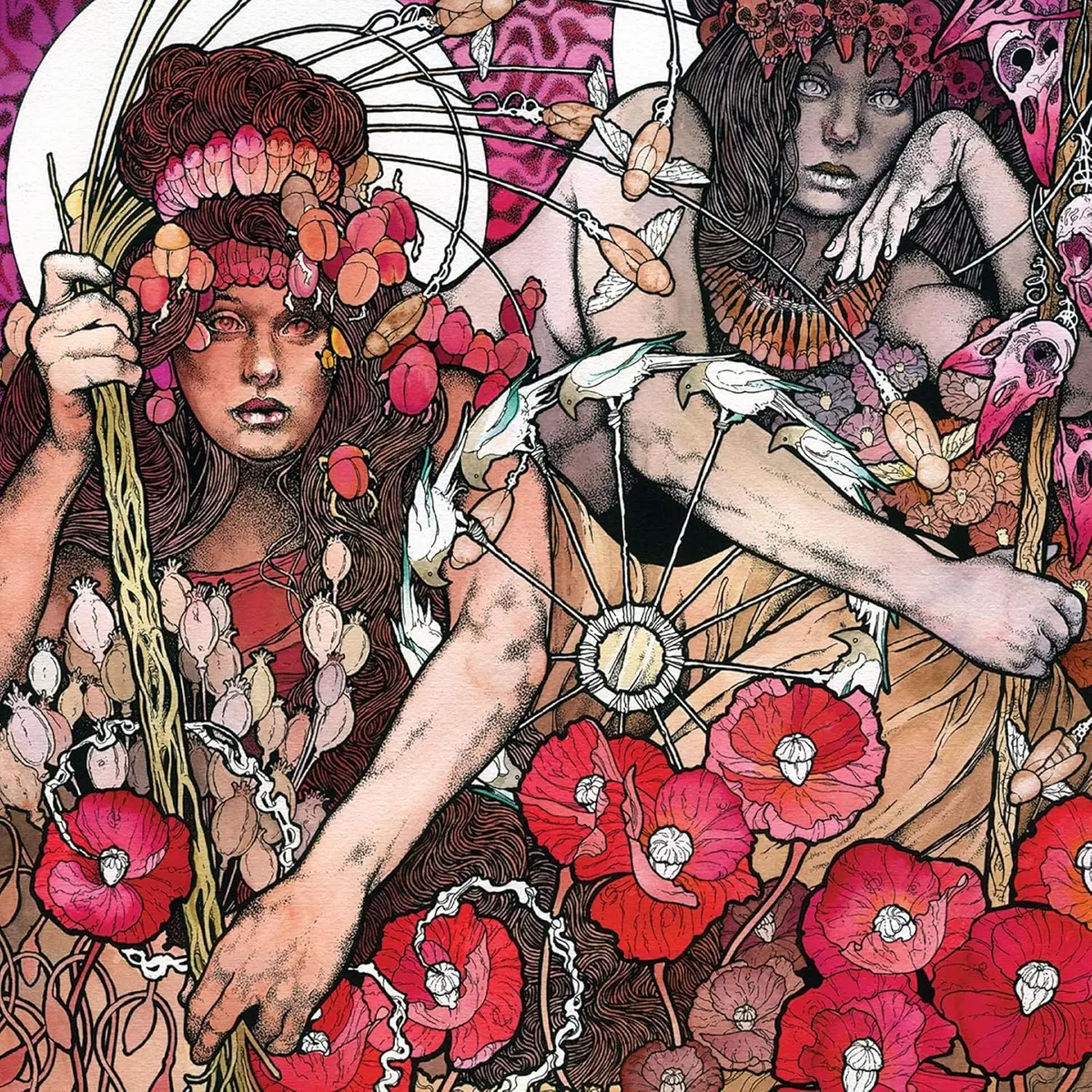 Baroness/Red Album (Red, Milky Clear And Black Ripple Effect) [Lp] 1