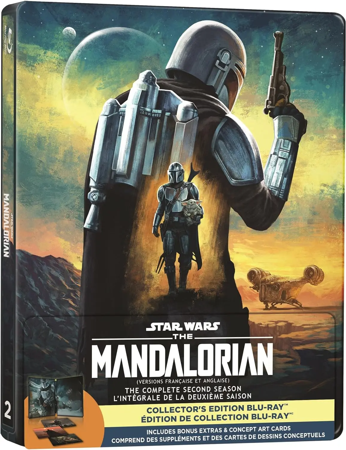 Star Wars/Mandalorian, The - Season 2 (Limited Steelbook) [Bluray] 1