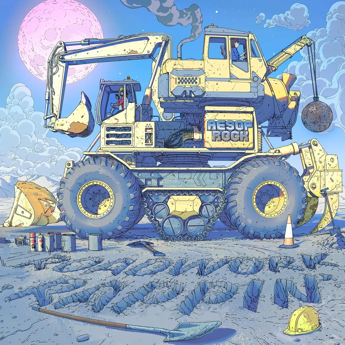 Aesop Rock/Roadwork Rappin' (Die Cut Picture Disc) [Lp] 1