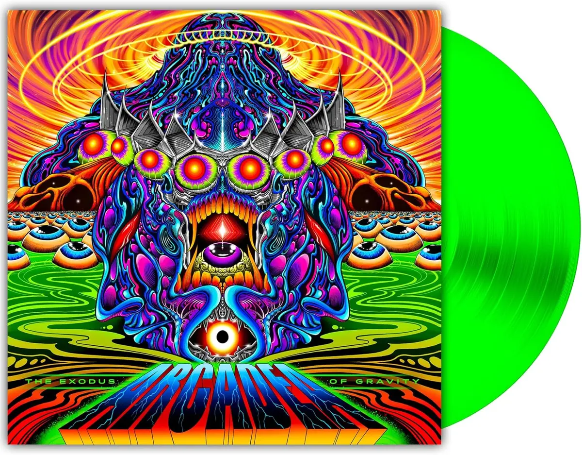 Arcadea/The Exodus Of Gravity (Neon Green Vinyl) [Lp] 1