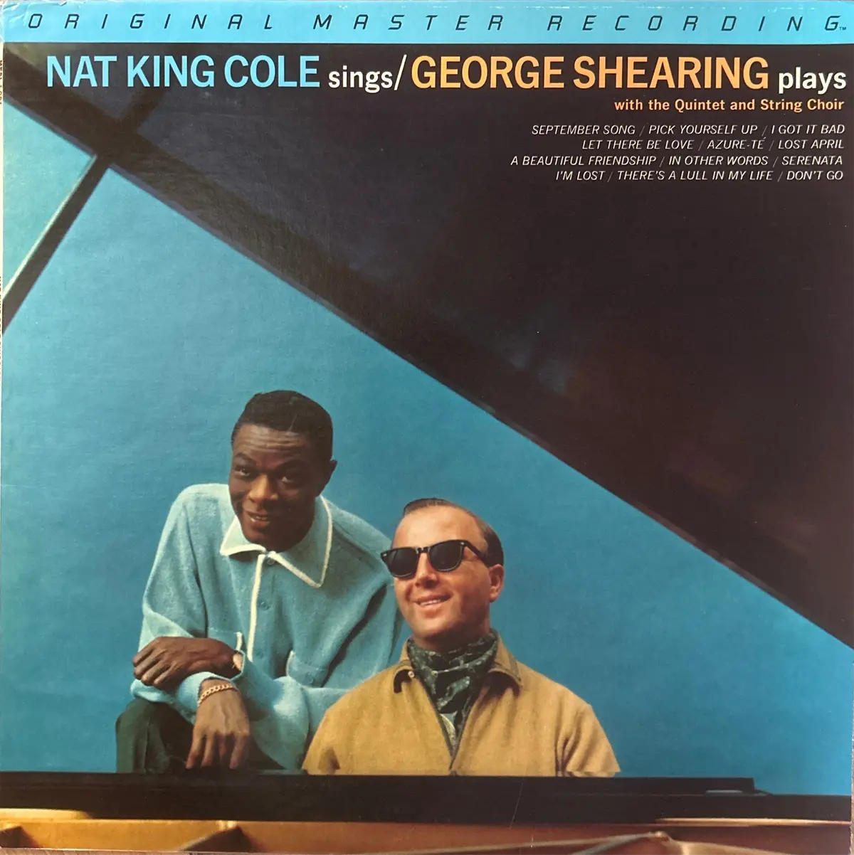 [Used Lp] Nat King Cole & George Shearing / Nat King Cole Sings / George Shearing Plays 1