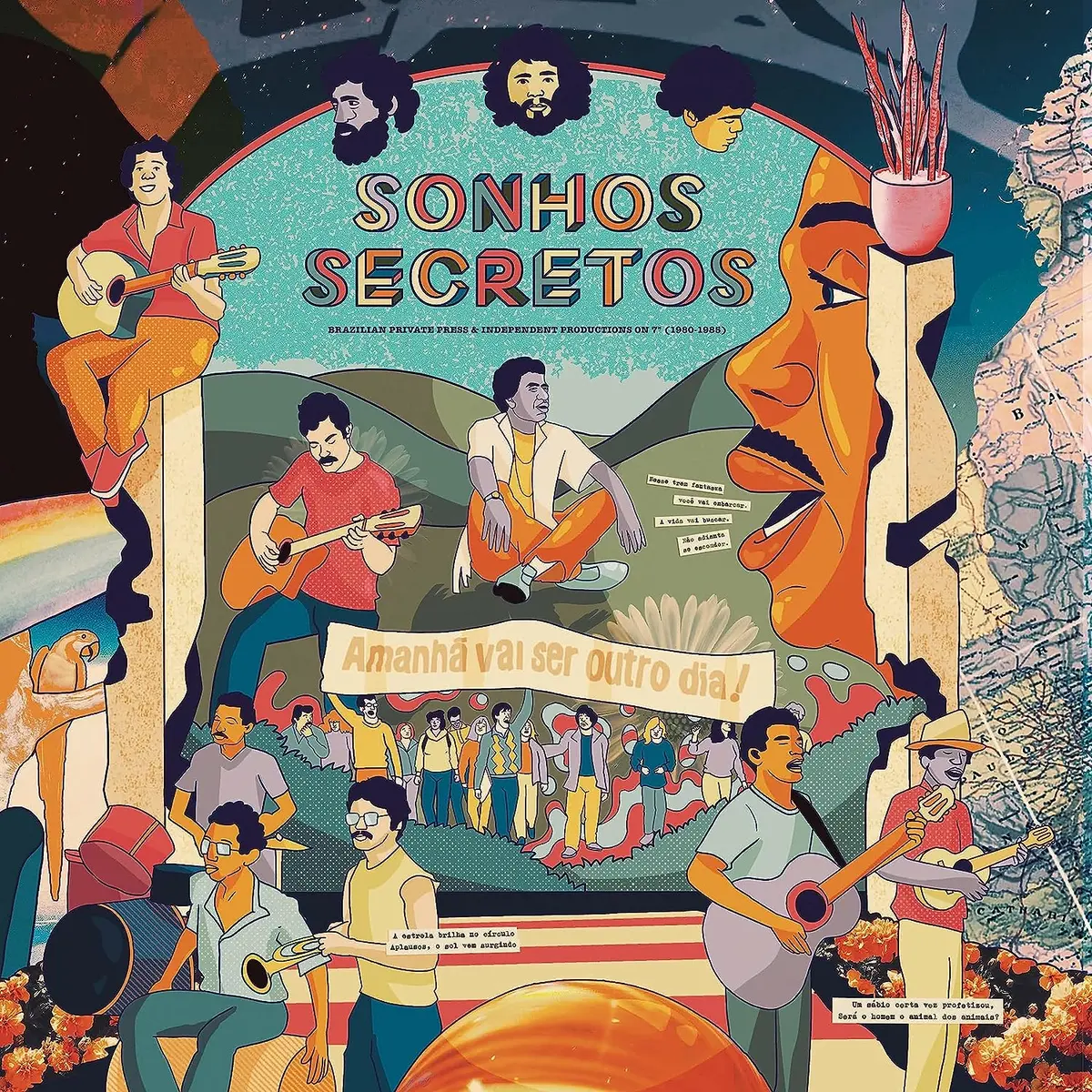 Various Artists/Sonhos Secretos (Orange Vinyl) [Lp] 1