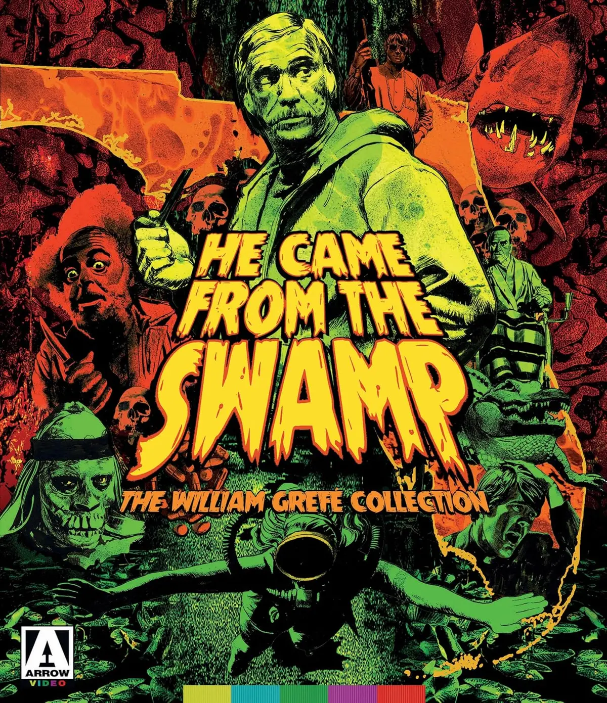 He Came Fromthe Swamp: The William Grefe Collection [Bluray] 1