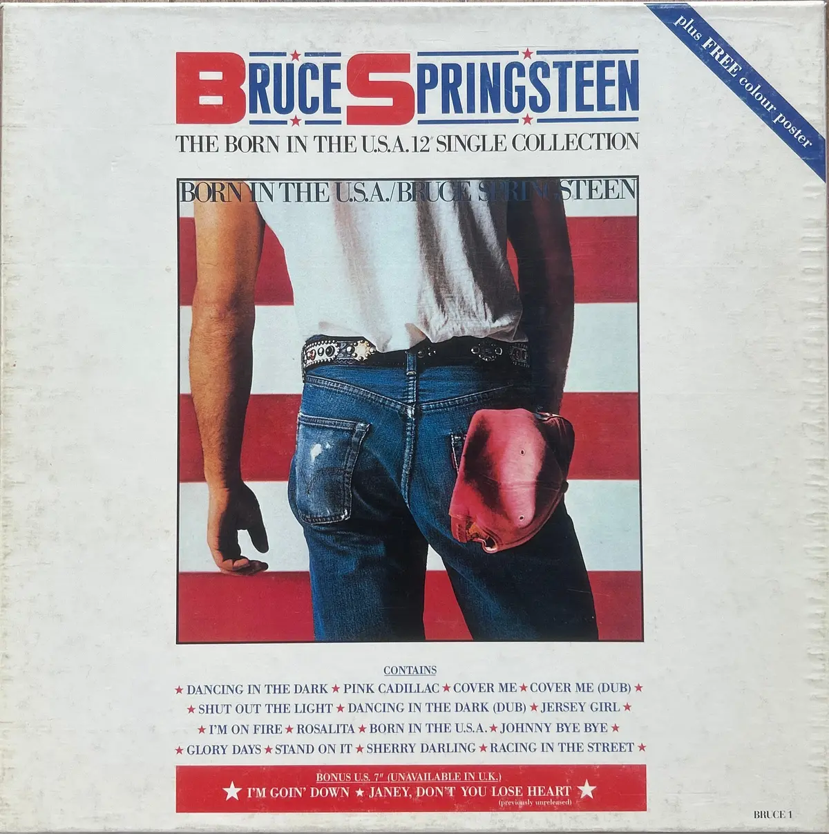 [Used Lp] Springsteen, Bruce / The Born In The U.S.A. 12" Single Collection 1