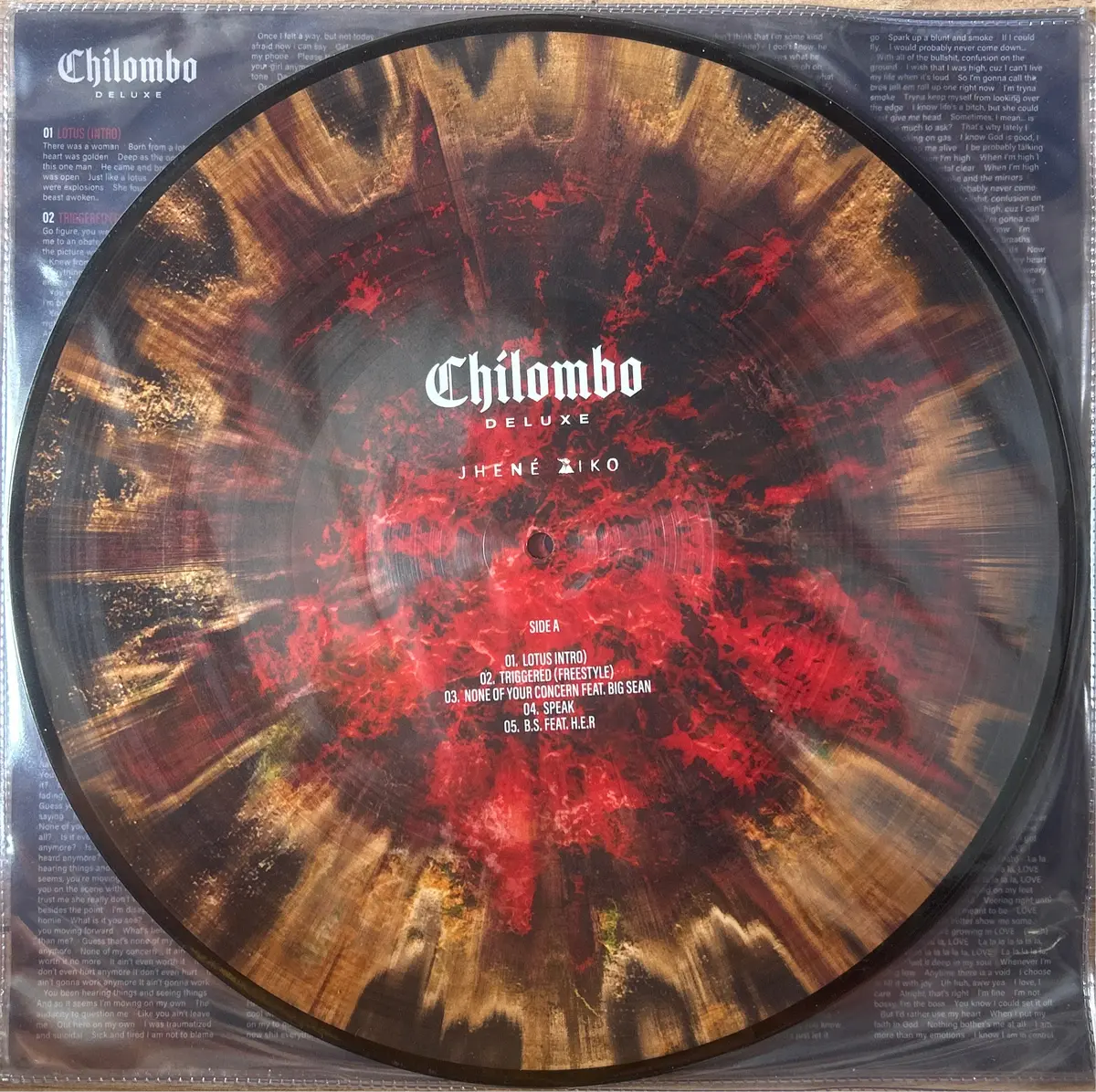 [Used Lp] Aiko, Jhené  / Chilombo 1