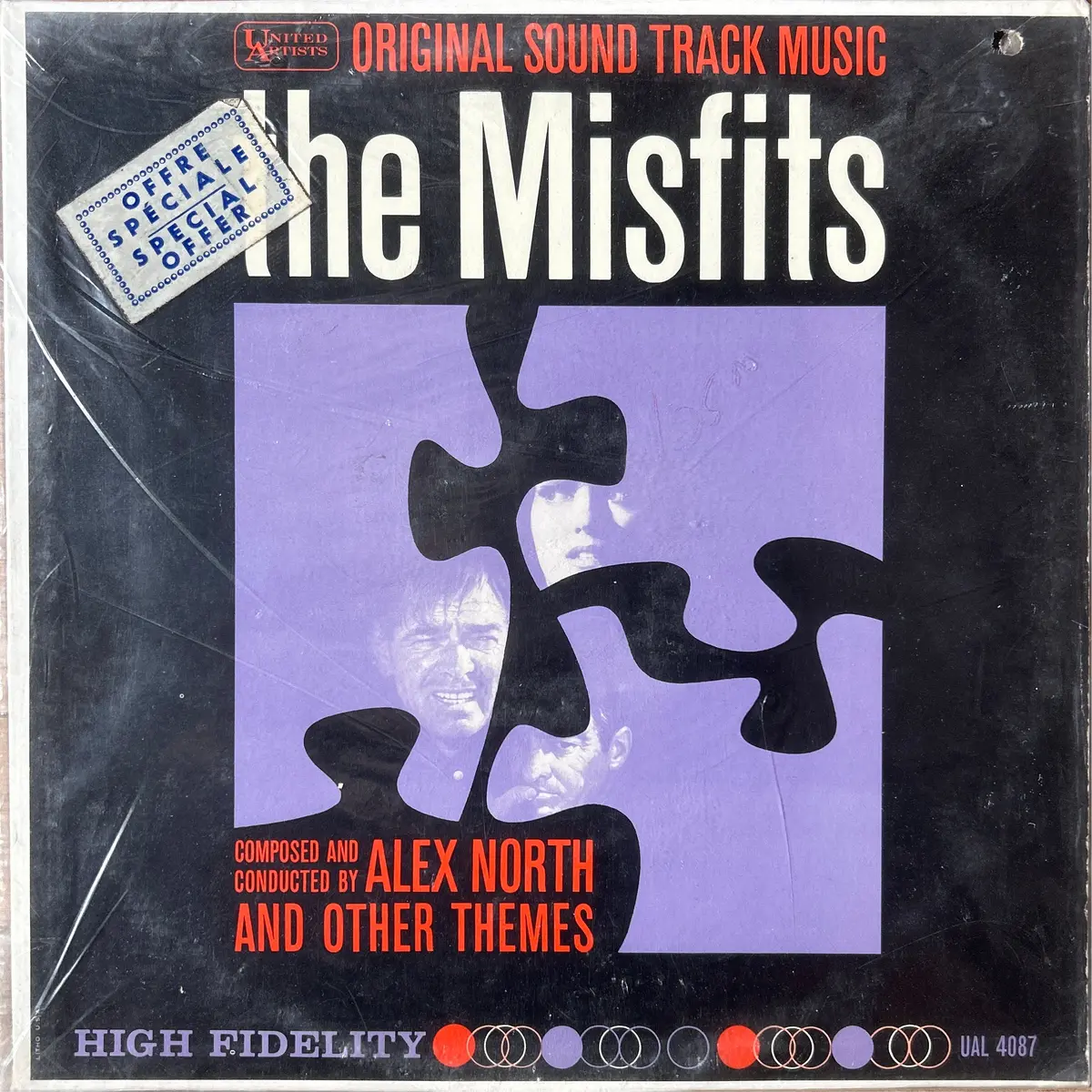 [Used Lp] Soundtrack / The Misfits (Alex North) 1