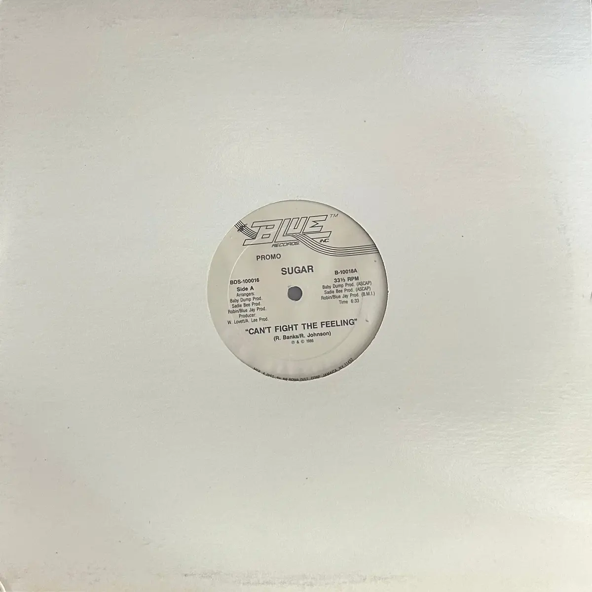 [Used Lp] Sugar / Can't Fight The Feeling 1