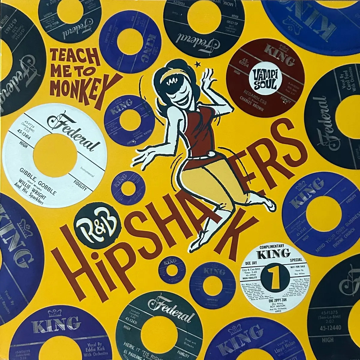 [Used Lp] Various / Teach Me To Monkey 1