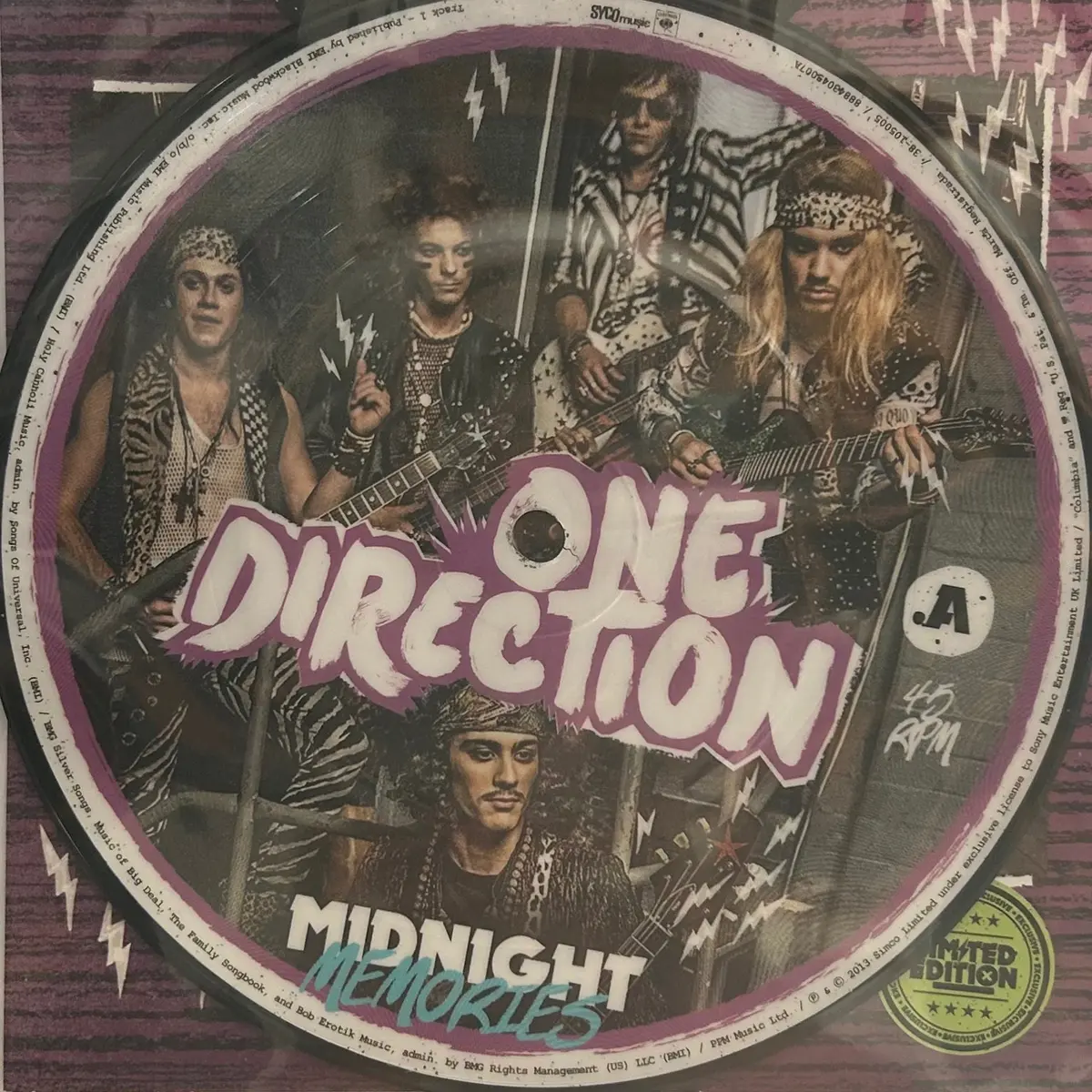 [Used 7"] One Direction / Midnight Memories 1