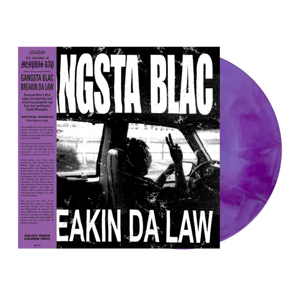 Gangsta Blac/Breakin Da Law (Origins Of Memphis Rap Series, Galaxy Grape Vinyl) [Lp] 1