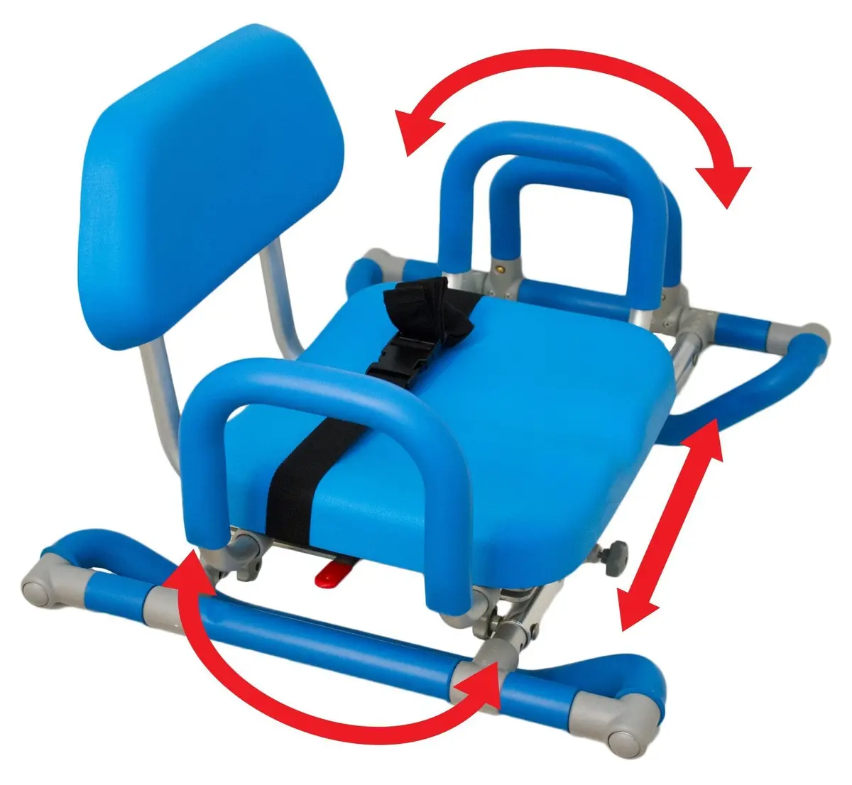 Hydroslide Sliding Bath Chair With Swivel Seat 1