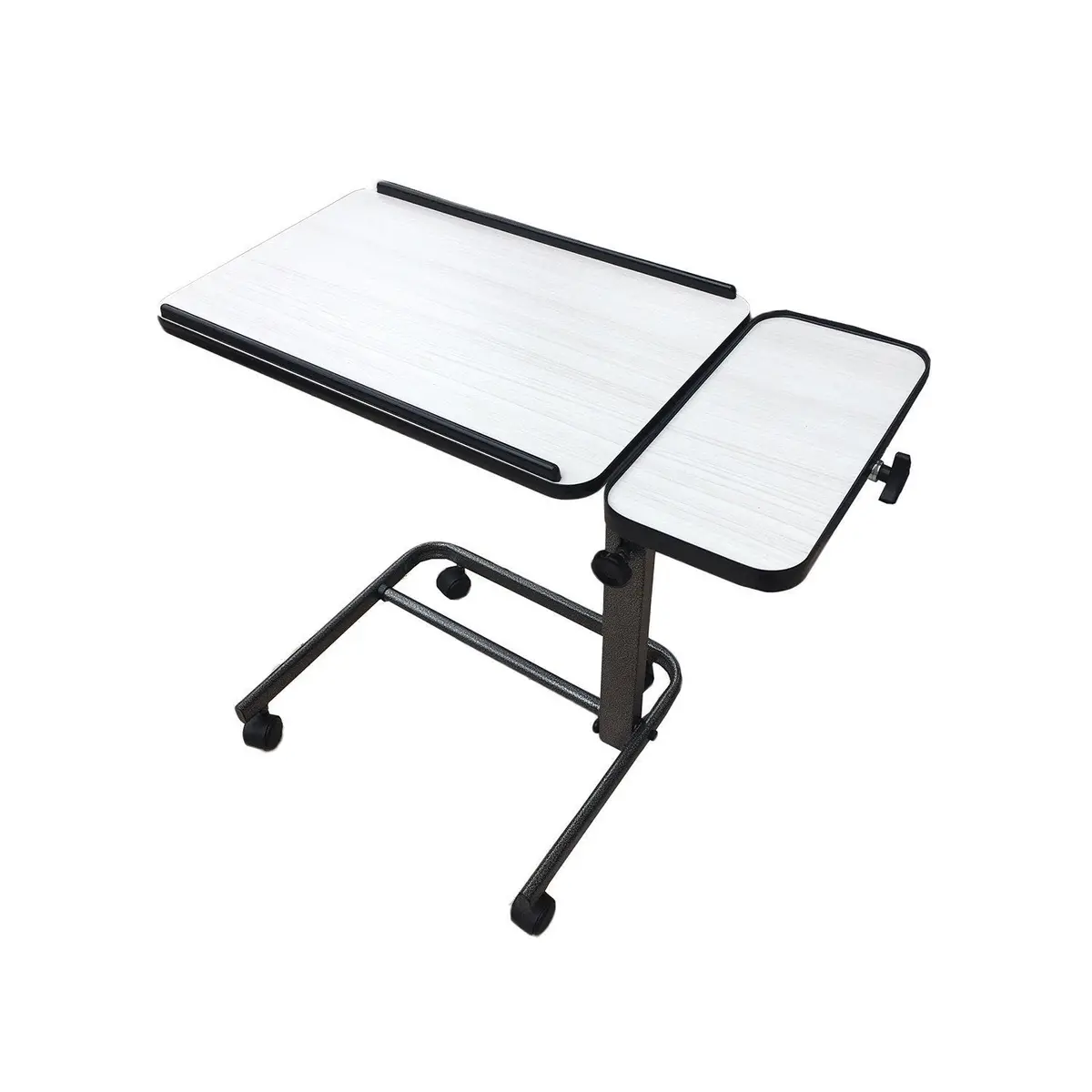Platinum Health Acrobat Adjustable Overbed Laptop Table - White Birch 1