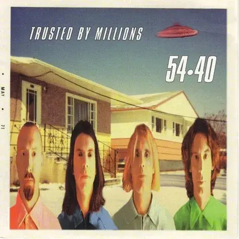 54-40/Trusted By Millions (Translucent Yellow Vinyl) [Lp] 1