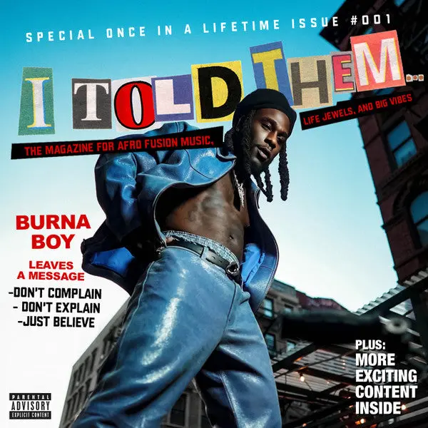 Burna Boy/I Told Them [Cd] 1