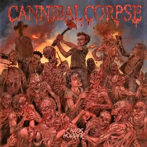 Cannibal Corpse/Chaos Horrific (Fog Marble Vinyl) [Lp] 1