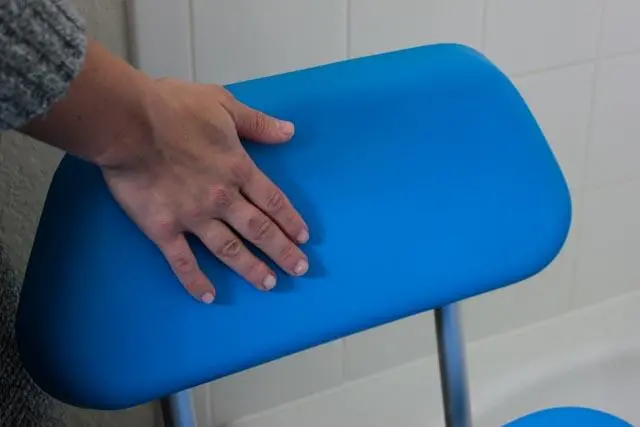Reclining Padded Backrest - Compatible With Carousel, Gateway And Hydroglyde For The Physically Handicapped Or Disabled 1
